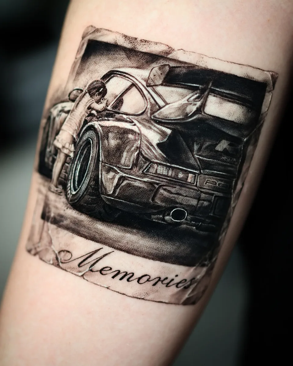 Veröffentlichte kleine Tattoo-Arbeit 1 von Blood Diamond.